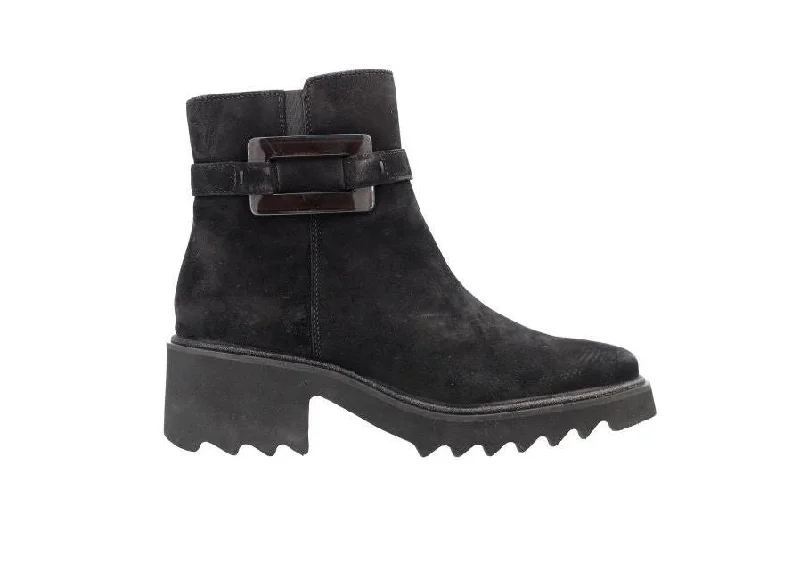 Ara Paris Suede Ankle Boot