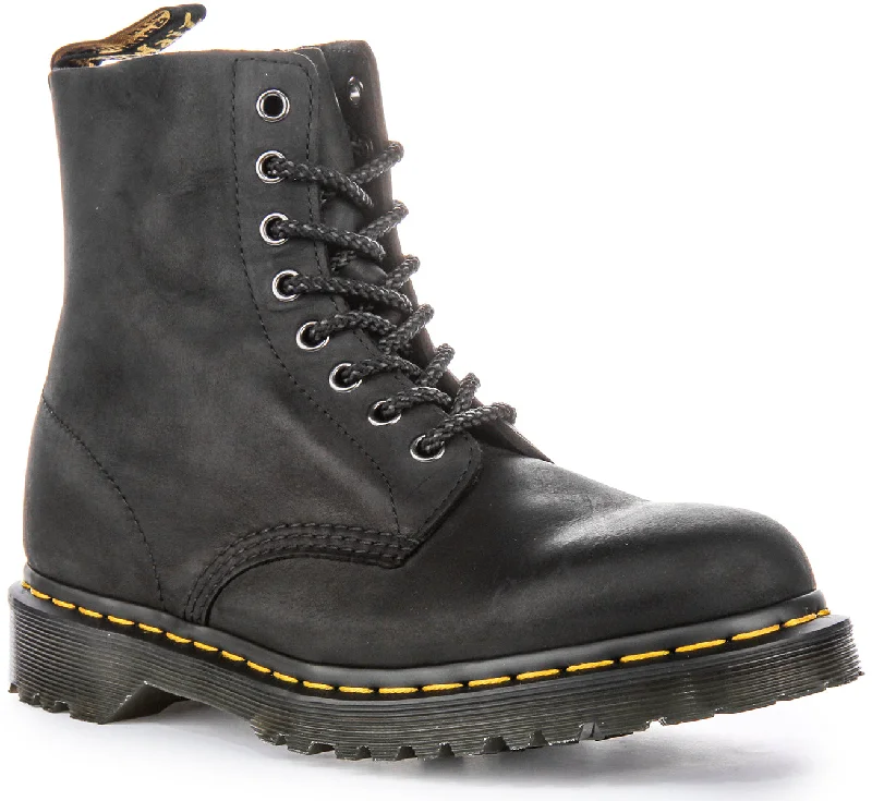 Dr Martens 1460 Pascal Waxed In Black