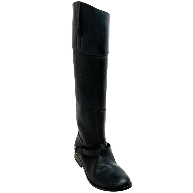 Golden Goose Deluxe Brand Black Leather Charlie Boots