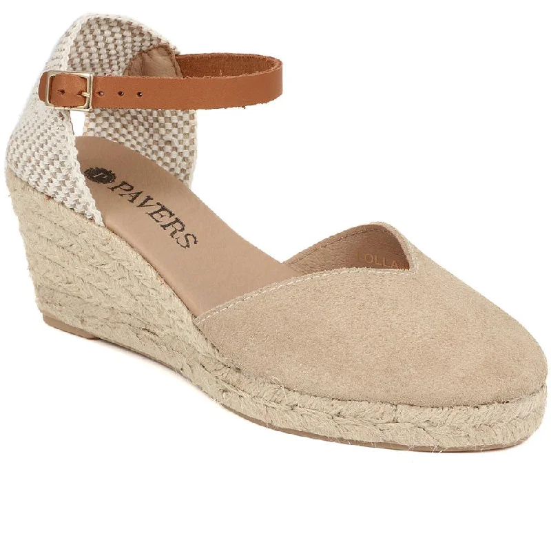 Value Deals Adjustable Espadrille Sandals  - LOLLA39001 / 326 331