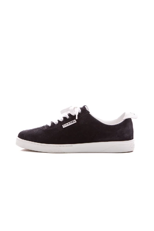 Interlocking CC Suede Sneakers - Size 40.5