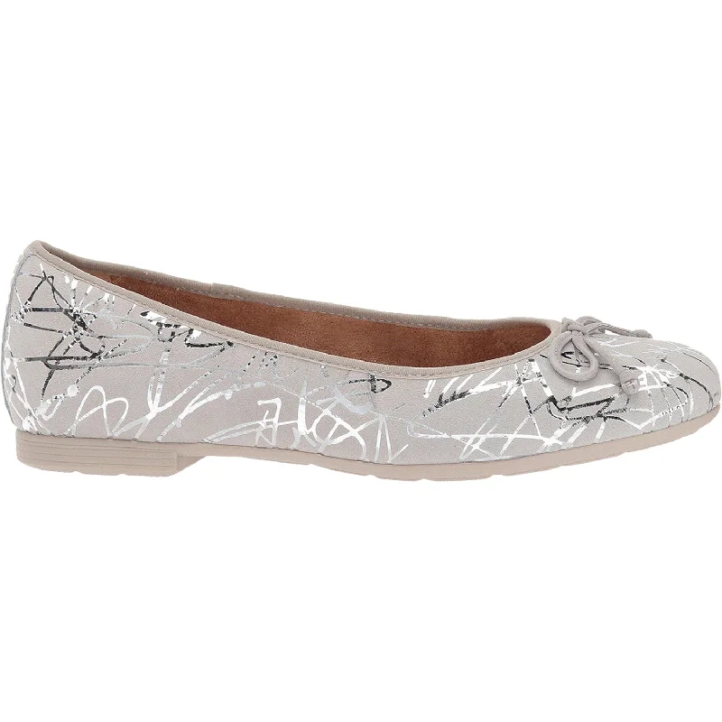Bonus Savings Women's Earth Allegro Pale Grey Suede