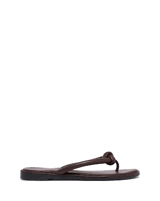 Tyana Thong Sandal Chocolate Smooth