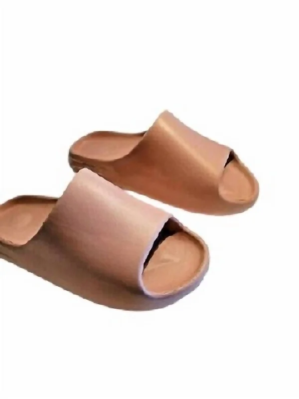 Unisex Unis Slipper In Brown