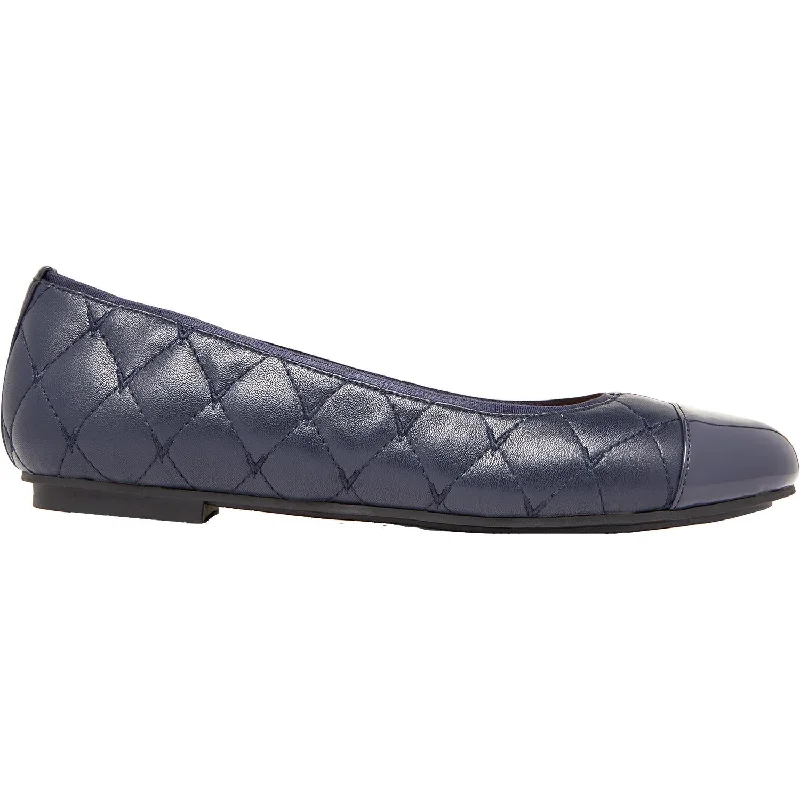 Women's Vionic Desiree Navy Leather