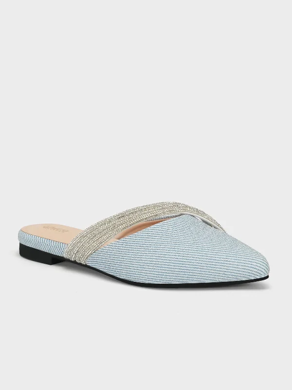 Women "MACARIA" Pointed Slide-in Slippers