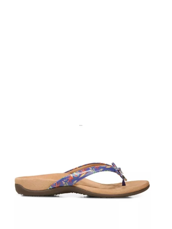 Women's Bella Ii Flip Flop In Royal Blue Tropic