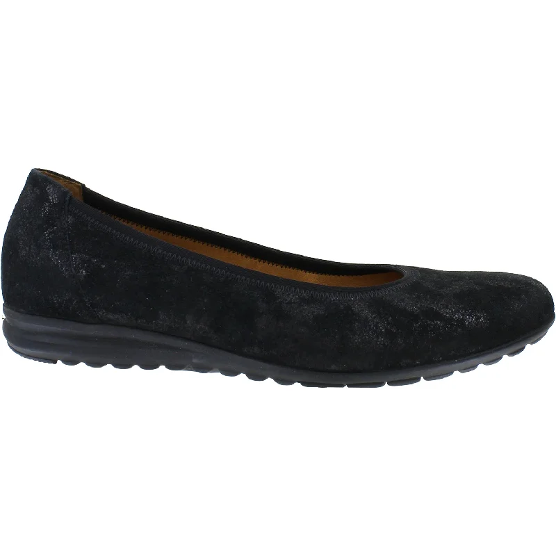 Women's Gabor 62.620.97 Black Suede