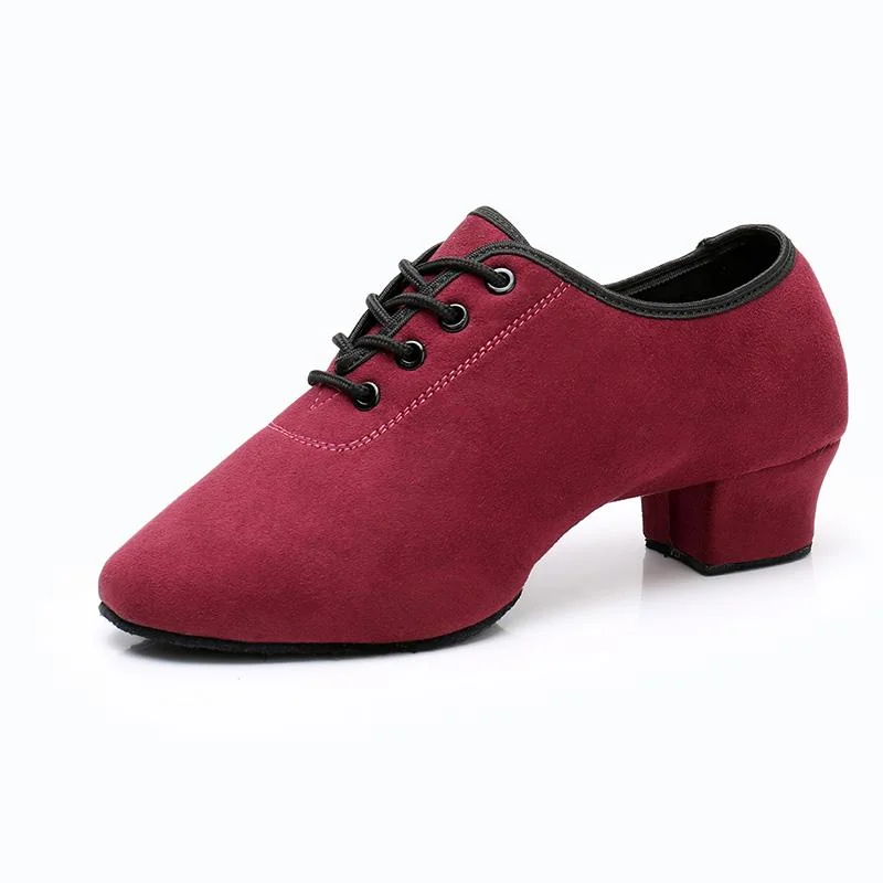 Women's  Suede 3.5cm Heels Teaching & Practice Shoes Ballroom Dance Shoes