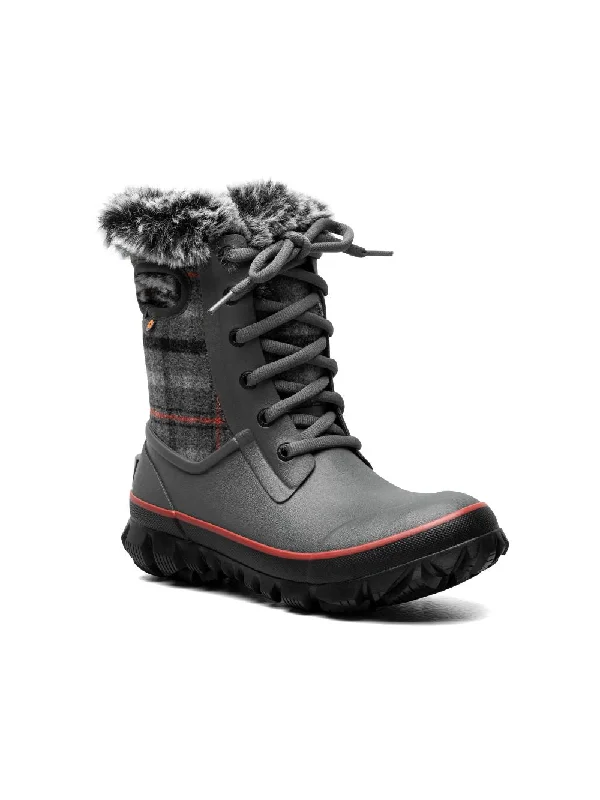 Deal of the Day 'BOGS' Women's Arcata Knit Insulated WP Winter - Dark Grey Multi