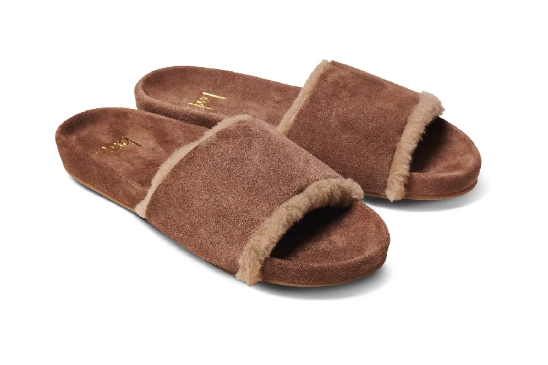 Best Prices Of The Season Happening Now GALLITO SHEARLING - Pecan