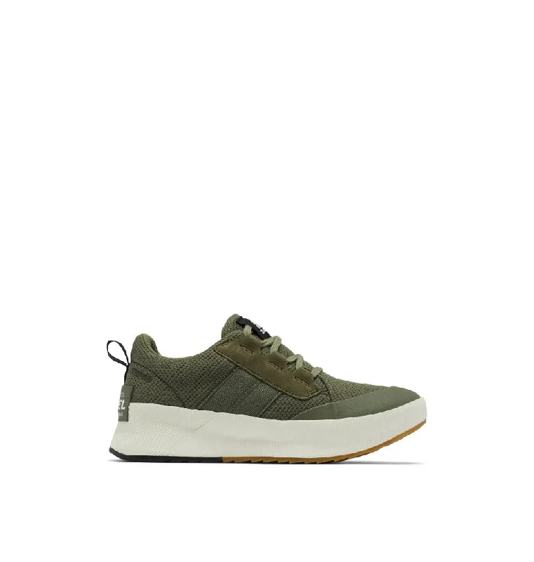 'Sorel' Women's Out 'N About III WP Low Sneaker - Stone Green / Sea Salt