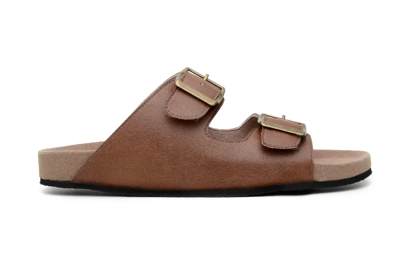 Truda Sandal in Chestnut from Green Laces