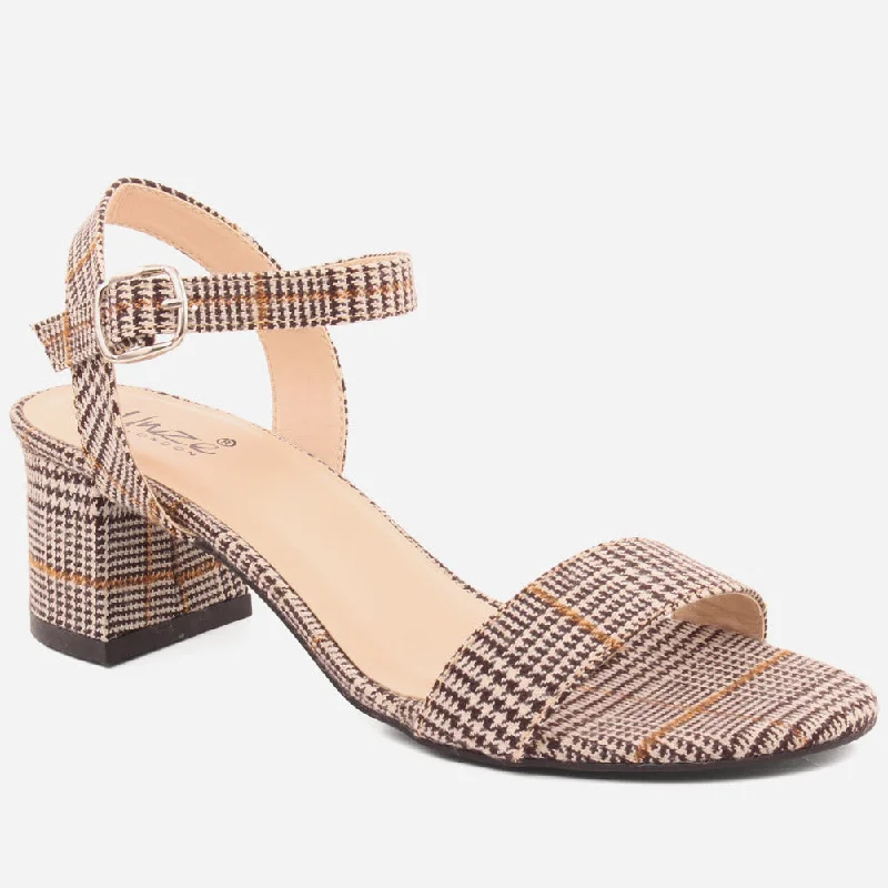Weekend Price Cuts Galore Women "SANDRA" Block Heel Stylish Sandals