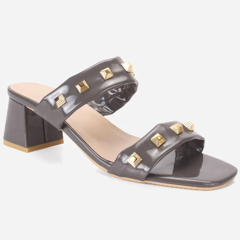 Womens "GALA"Fancy Stud Detailing Sandals