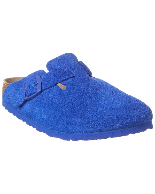 Birkenstock Boston BS Narrow Suede Clog