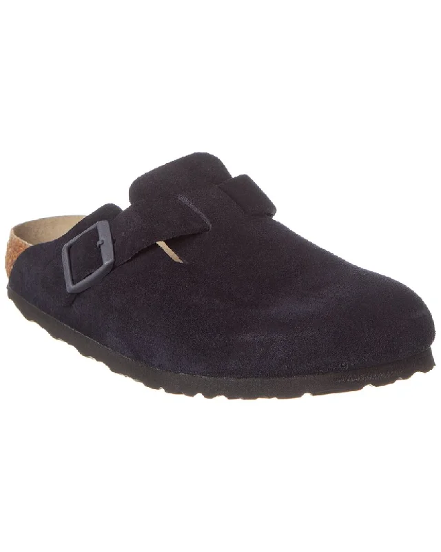 Birkenstock Boston BS Narrow Suede Clog