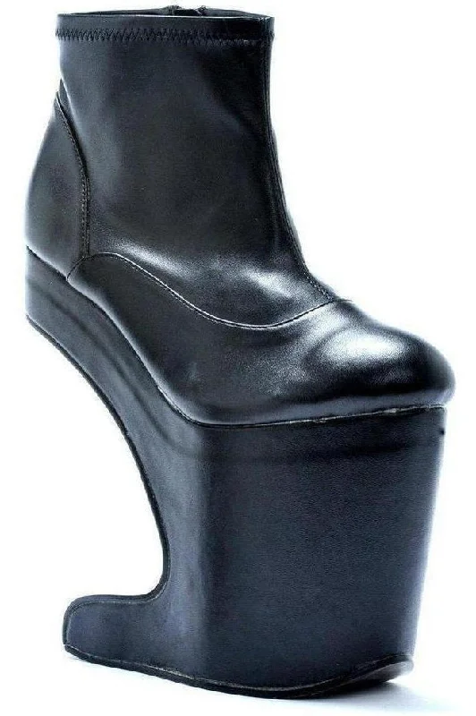 BP579-SAFFO Boot | Black Faux Leather