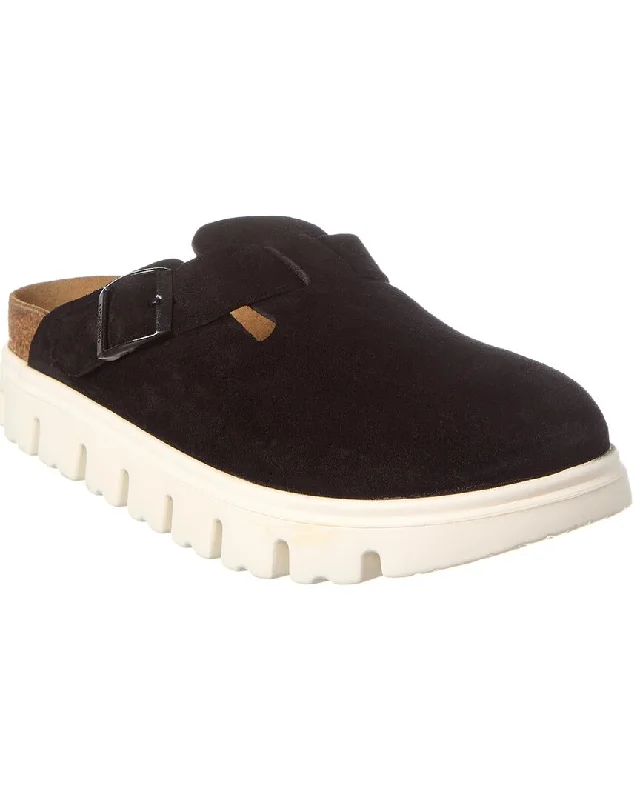 Papillio by Birkenstock Boston Chunky Narrow Suede Clog