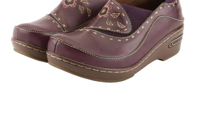 Women's Burbank Clogs In Purple