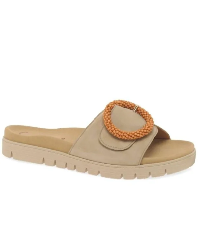 Women's Everly Mule Sandal In Caramel